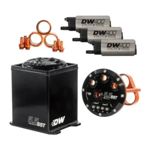 5.5L Surge Tank w- Triple DW400 Fuel Pumps